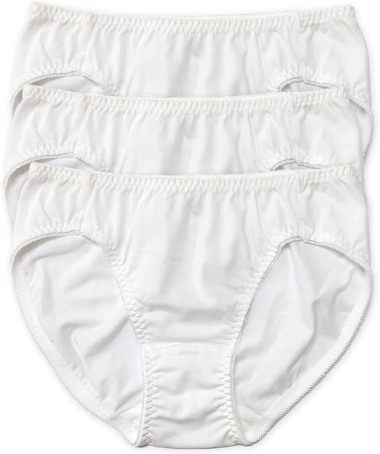 女子高校生用白い綿ショーツ